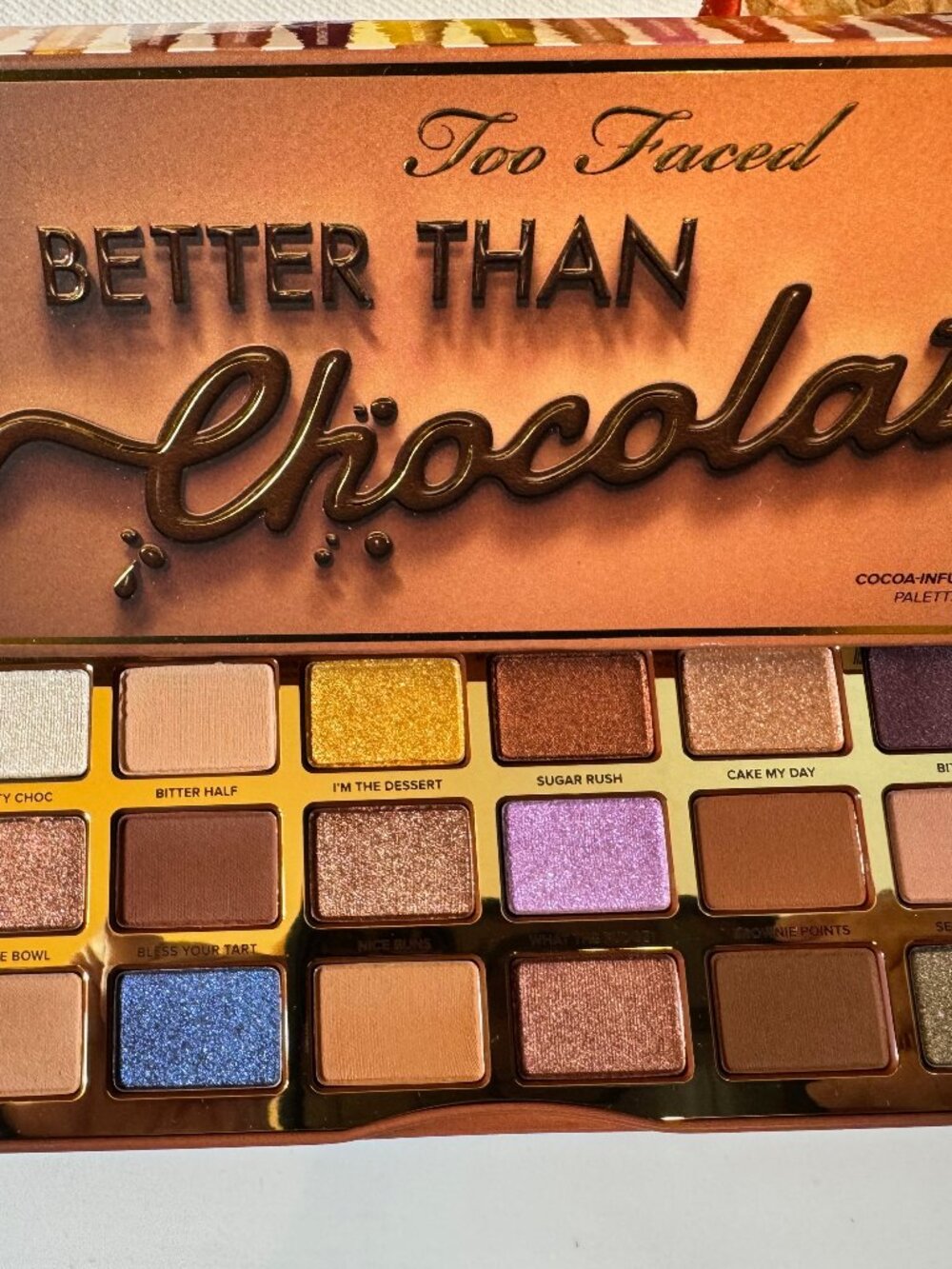 TOO Faced Better than Chocolate Eye Shadow Palette. New in Box